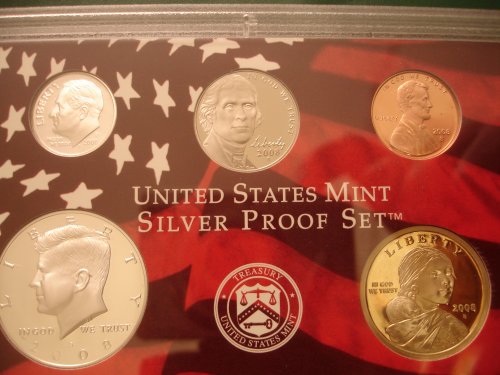 2008 Silver Proof Coinage Obverse