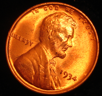 1935 Lincoln Cent