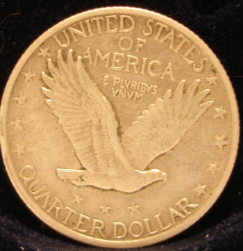 1925 Standing Liberty Quarter Reverse - Very Fine