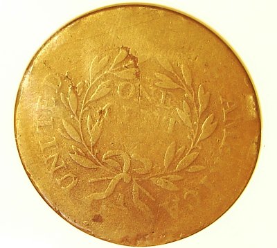 1795 American Cent Reverse