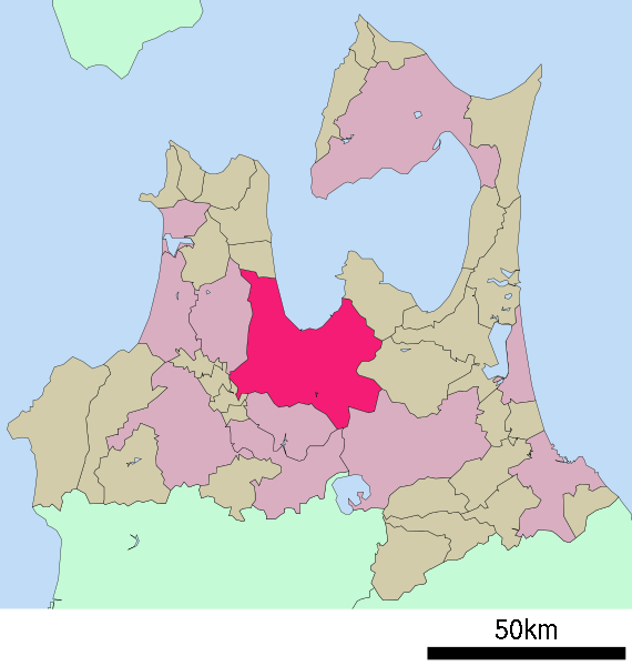 Aomori Map