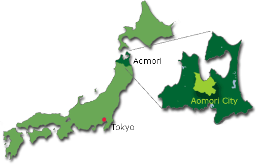 Aomori Map