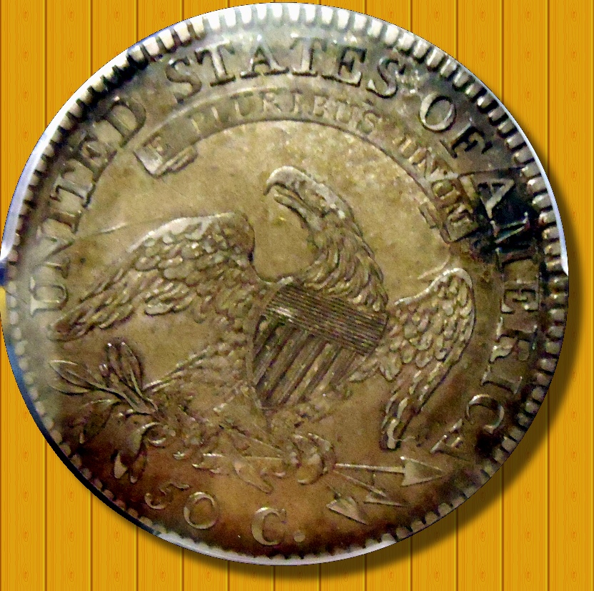 1812 Double Edge Lettered XF45 in a PCGS slab