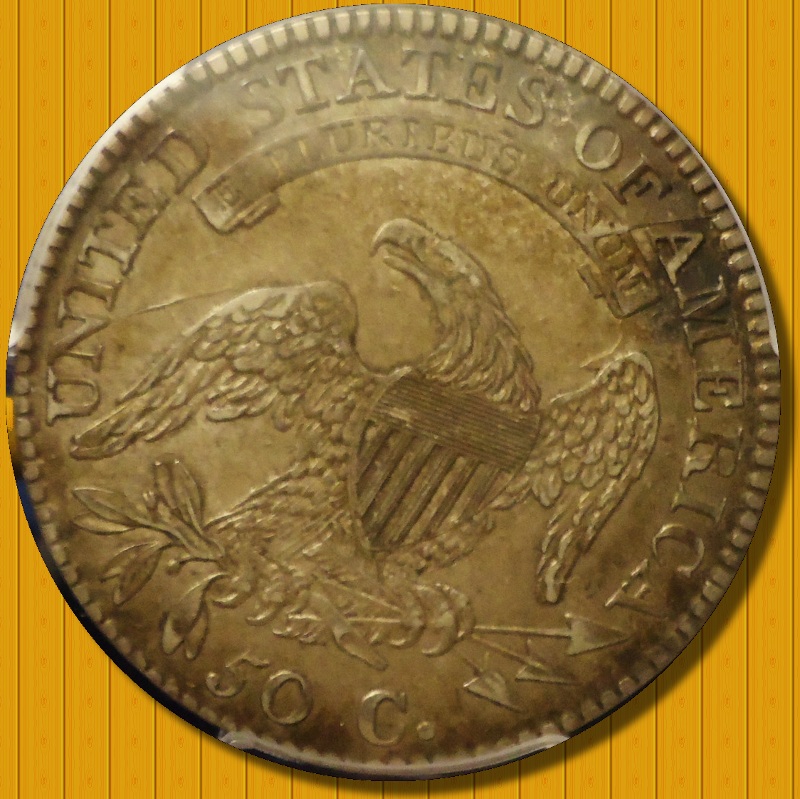 1812 Double Edge Lettered XF45 in a PCGS slab