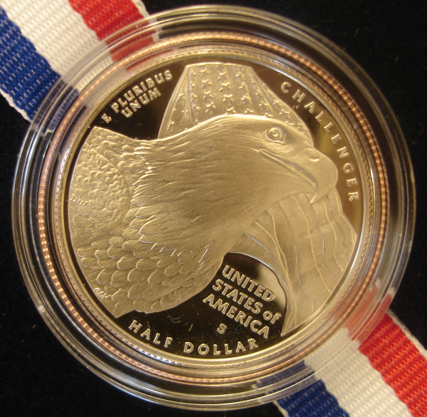 Clad US Bald Eagle Commorative Obverse Half Dollar 2008