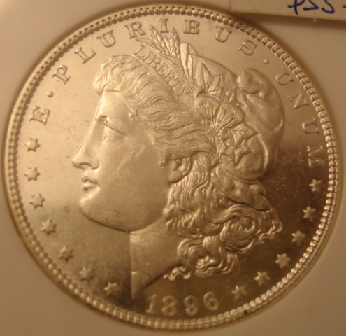 Morgan 1896 Obverse