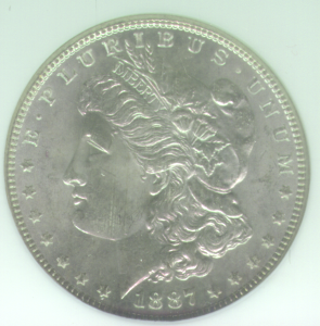 Morgan 1887 Obverse