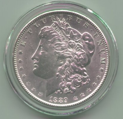 Morgan 1887 Obverse