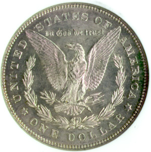 Morgan 1878 Reverse