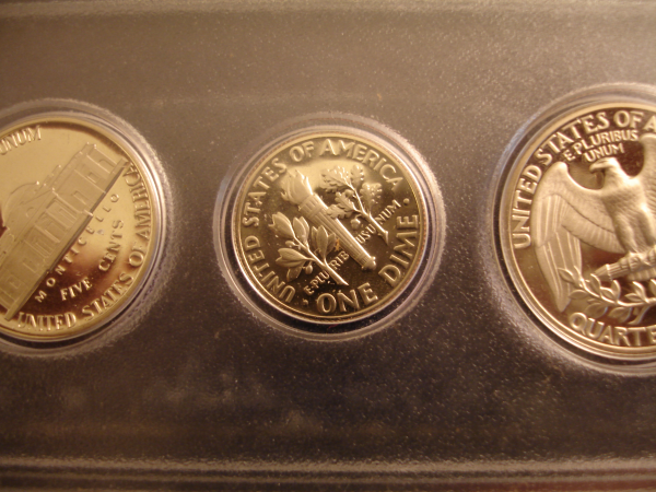 1979 Proof Set Dime Reverse