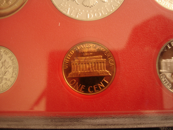 1982 Proof Cen Reverse