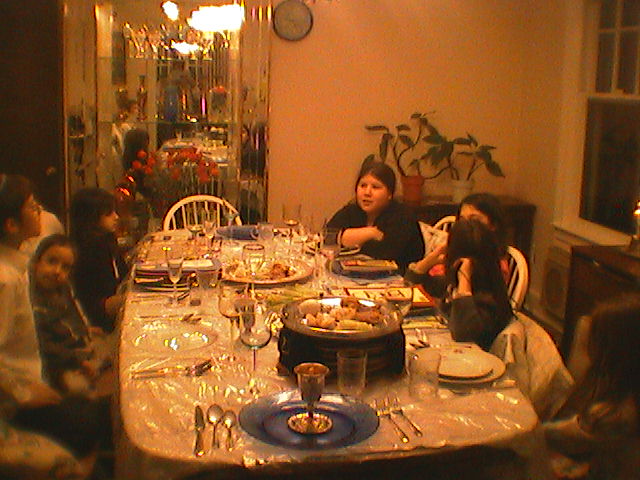 Sedar Table on E17th Street 2000 from my Sony Picturebook