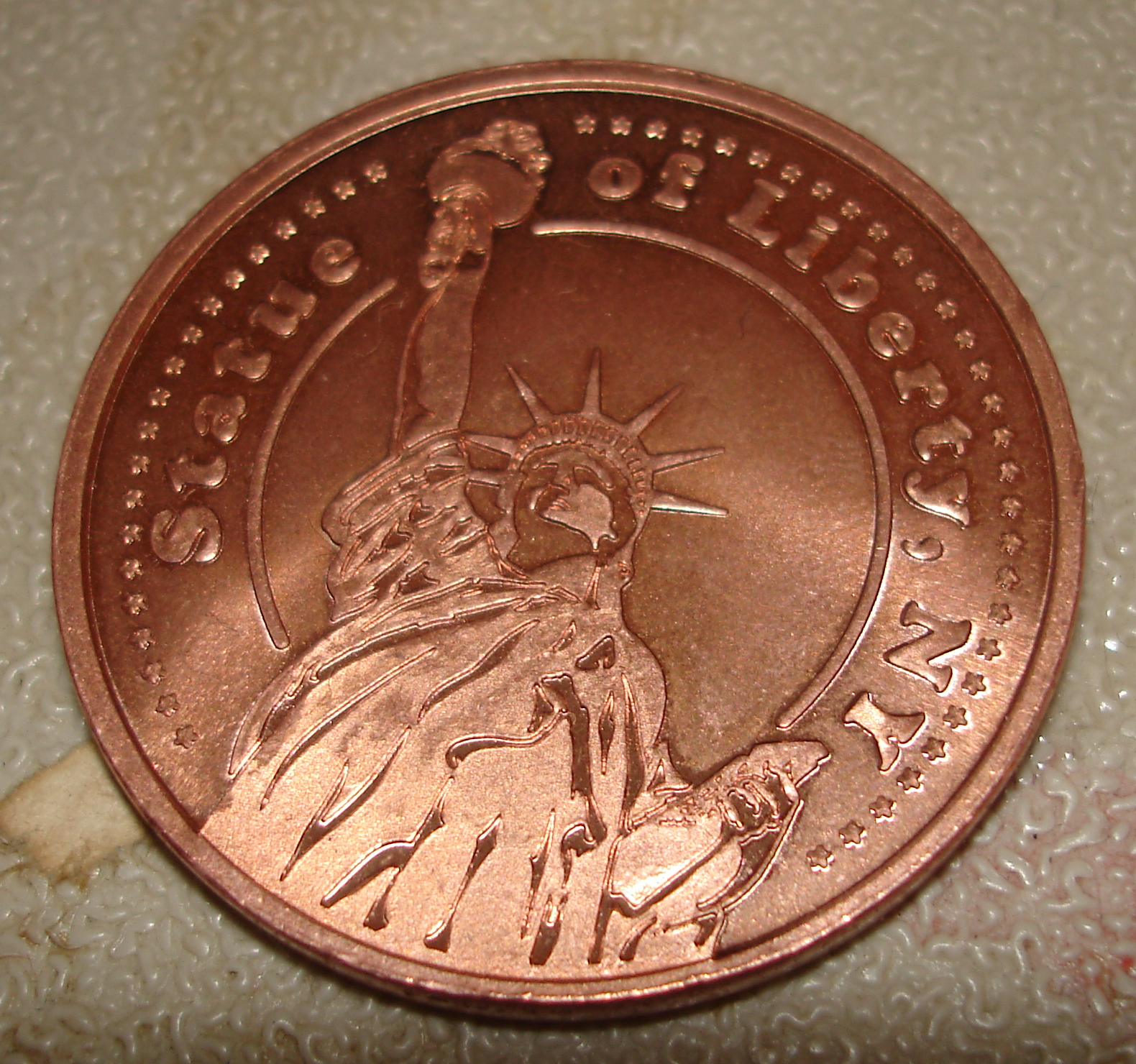 Collection 93+ Images dollar coin with statue of liberty on it Sharp