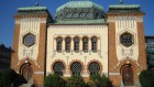 An illustrative photo of the Malmö Synagogue in Sweden. (photo credit: CC BY-SA jorchr, Wikimedia)